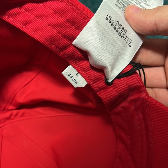 Balenciaga Red graffiti logo Cap - Picture 4 of 4